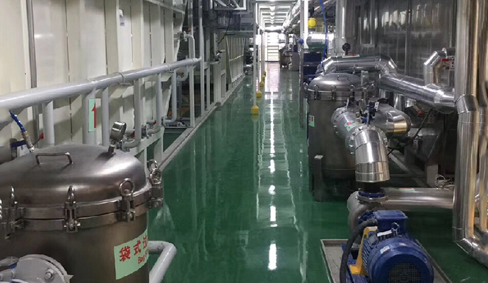 湖南某電路板工廠采購廣東恒田過濾系統設備